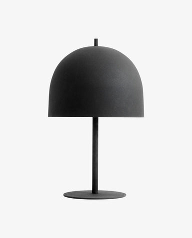 Salt + Pepper Matt Black Globe Lamp - stoneandbeige