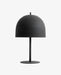Salt + Pepper Matt Black Globe Lamp - stoneandbeige
