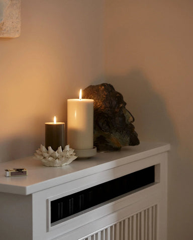 Sculptural Silhourette Ceramic Candle holder - stoneandbeige