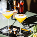 Set Of 2 Clear Cocktail Glasses - stoneandbeige