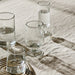 Set of 2 Tall Recycled Drinking Glasses - stoneandbeige
