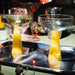 Set of 2 Yellow Tone Cocktail Coupes - stoneandbeige