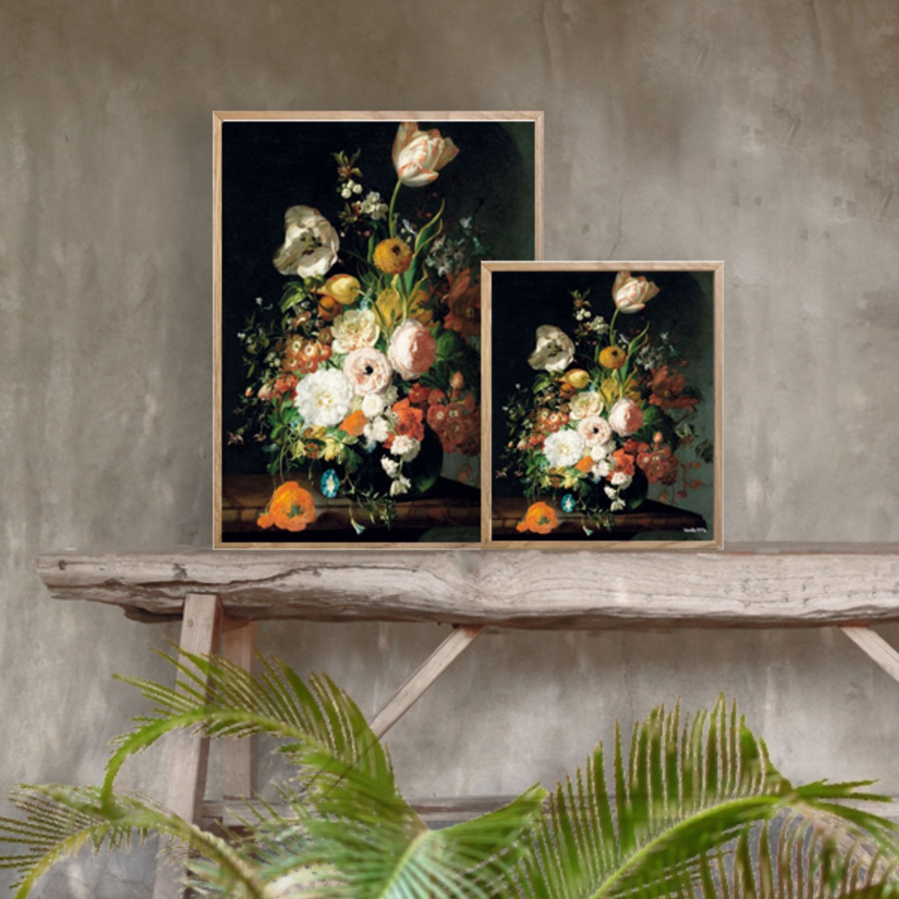 Baroque Bouquet Wall Art Print