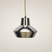 Striking Chrome Modern Ceiling Light - stoneandbeige