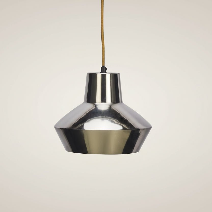 Striking Chrome Modern Ceiling Light - stoneandbeige