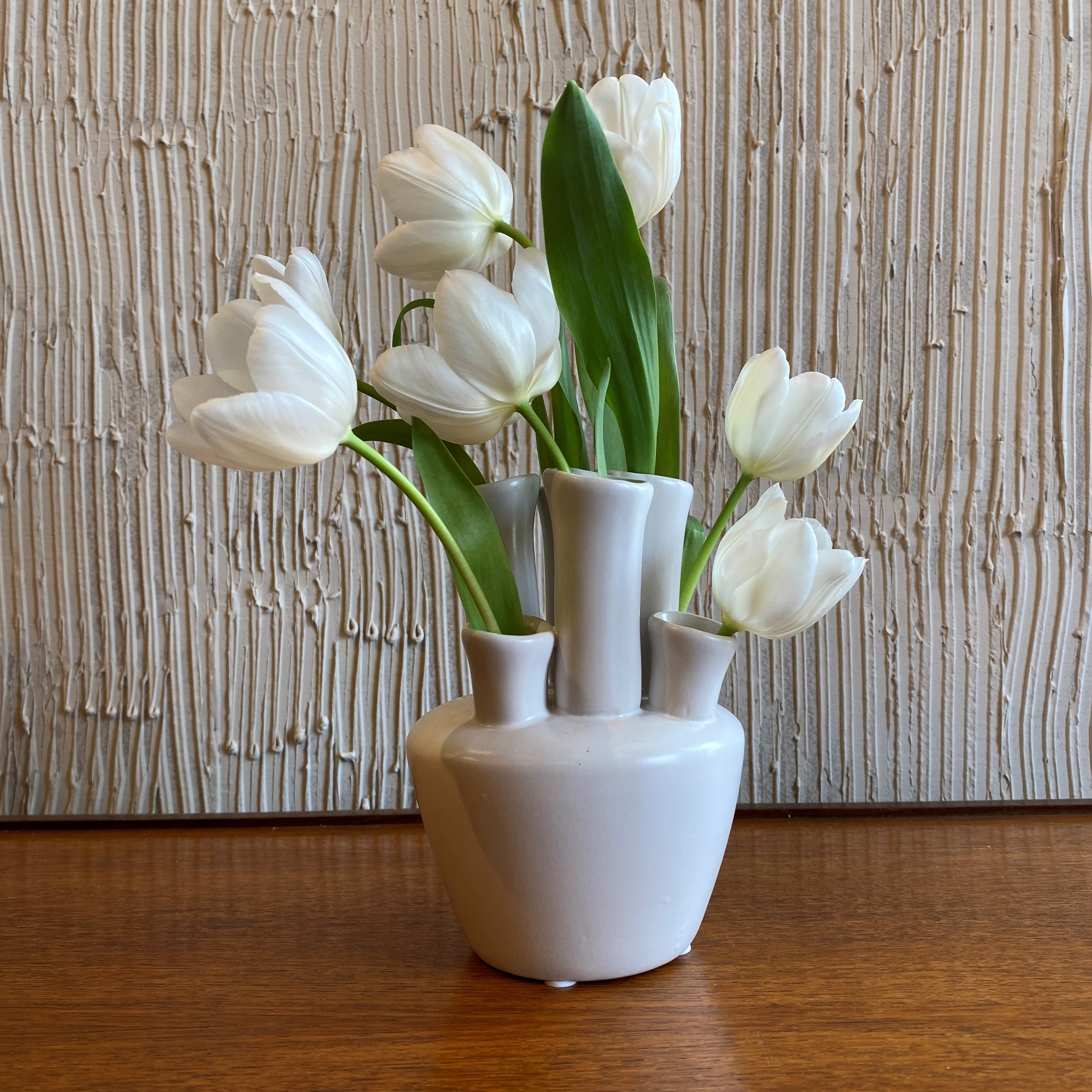 White Tulip Vase
