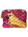 Velvet Tropical Bird Makeup & Laptop Bag - stoneandbeige