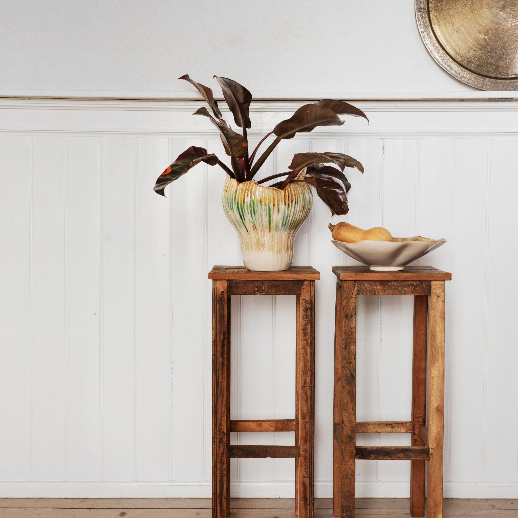 Water Colour Beige Stoneware Bowl - stoneandbeige