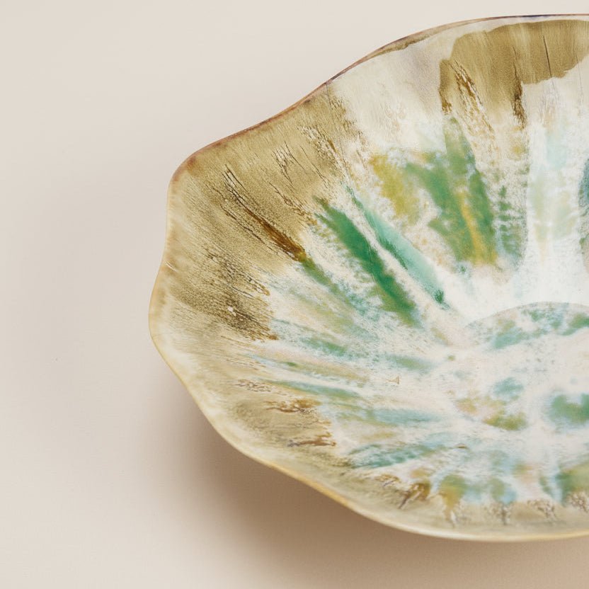 Water Colour Beige Stoneware Bowl - stoneandbeige