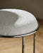 White Cotton Stool - stoneandbeige