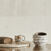White/Brown Organic shape Bowl - stoneandbeige